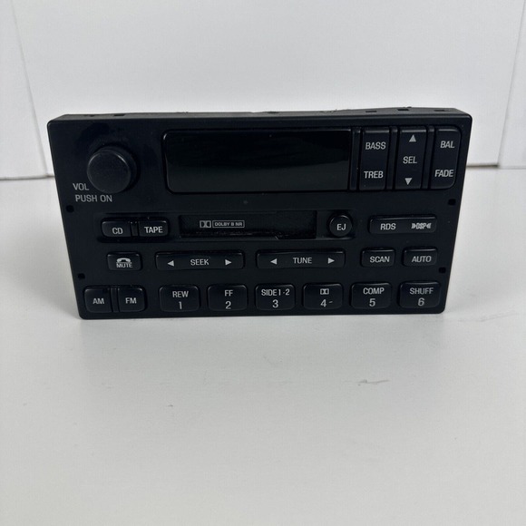 1997-2003 OEM Ford F150 F250 Expedition Radio Cassette‎ YL1F-18C870-AB Works - Picture 1 of 5